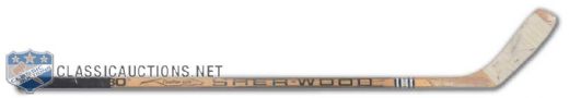 1980s Paul Coffey Game-Used Sher-Wood Stick