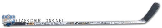 Marian Gaborik Signed Game-Used Easton Synergy Stick