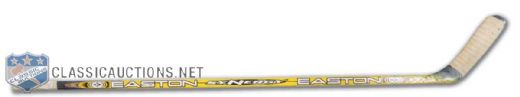 Todd Bertuzzi Signed Game-Used Easton Synergy Stick