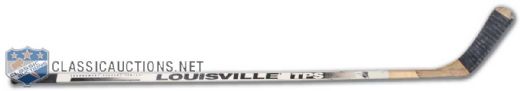 Keith Tkachuk Signed Game-Used Louisville Stick