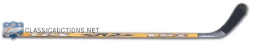 Maxim Afinogenov Game-Used Louisville TPS Stick