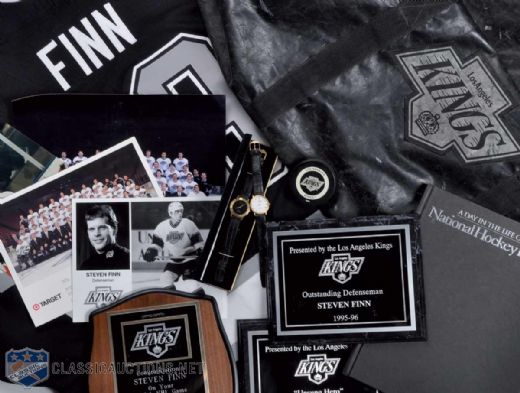 Steven Finns Los Angeles Kings Memorabilia Collection