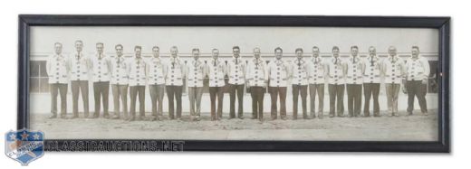1930s Toronto Maple Leafs Panoramic Team Photo - in Cardigans!