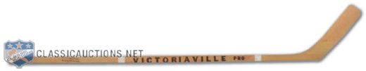 Early-1970s Bobby Orr Signed Boston Bruins Team-Issued Victoriaville Hockey Stick