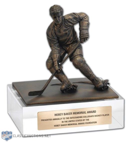Miniature Hobey Baker Trophy by Jostens (8" High)