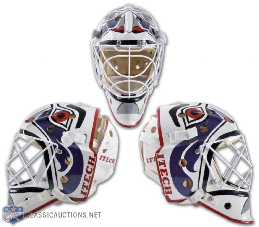1999 Mystery Alaska Movie Brent Staits "Kevin Holt" Movie Worn Goalie Mask