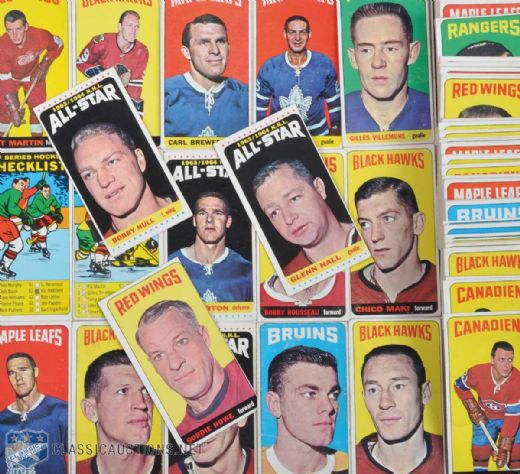 1964-65 Topps Tall Boys Complete 110-Card Set