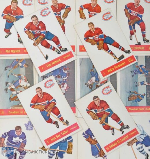 1957-58 Parkhurst High Grade Lot of 33