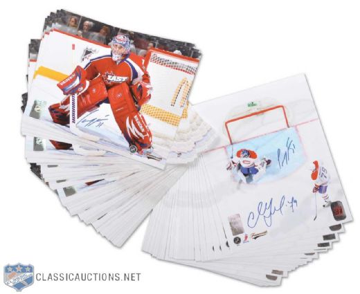 Collection of 82 Carey Price and Andrei Markov signed 8x 10 photos