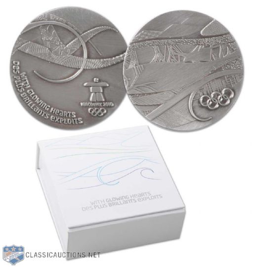 2010 Winter Olympics Official Participation Medal
