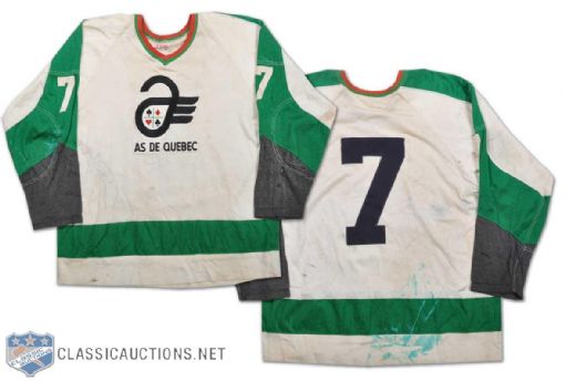 Late-1960s AHL Quebec Aces Game-Worn Jersey