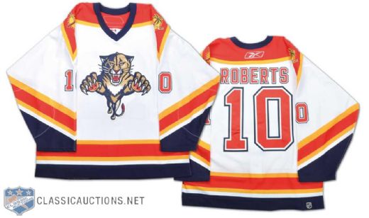 2006-07 Gary Roberts Florida Panthers Game-Worn Jersey
