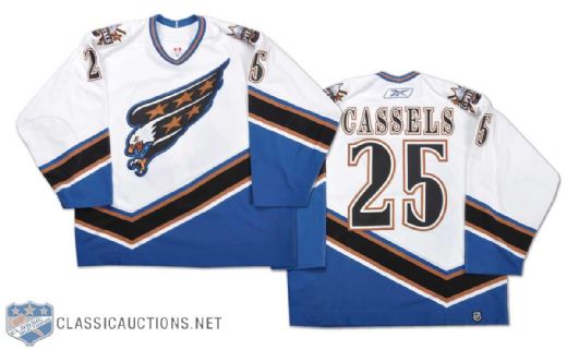 2005-06 Andrew Cassels Washington Capitals Game-Worn Jersey