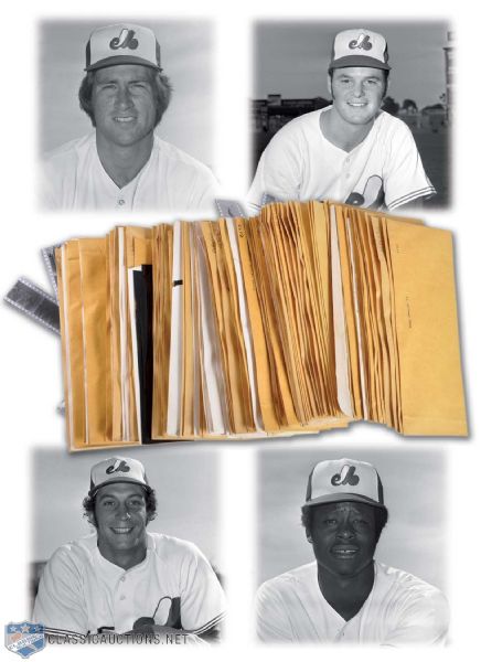Denis Brodeurs Montreal Expos 1970s/1980s Image Collection of 400+