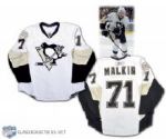 Evgeni Malkin 2007-08 Pittsburgh Penguins Game-Worn Jersey