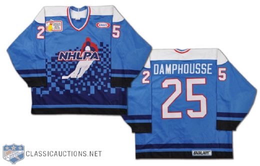 Vincent Damphousses 1994 NHLPA 4-on-4 Challenge Team Quebec Game-Worn Jersey & Socks