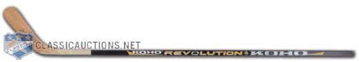 Mario Lemieux 1990s Pittsburgh Penguins Signed Game-Issued Koho Revolution Stick