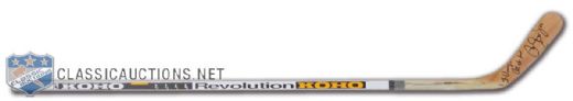 Phil Housley 1990s Signed Koho Revolution Game-Issued Stick