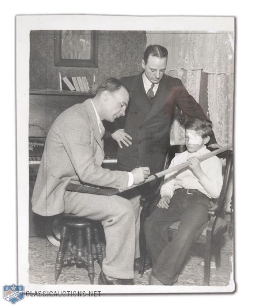 1937 Lionel Conacher & Aurele Joliat Photo