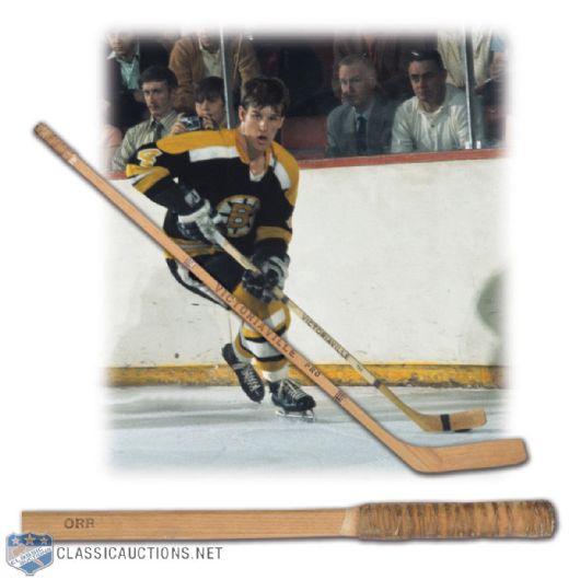 Bobby Orr 1969-70 Boston Bruins Game-Used Stick