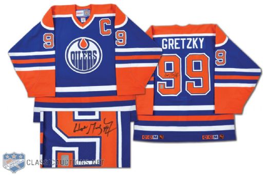 Wayne Gretzky Autographed Edmonton Oilers WGA Pro Road Jersey