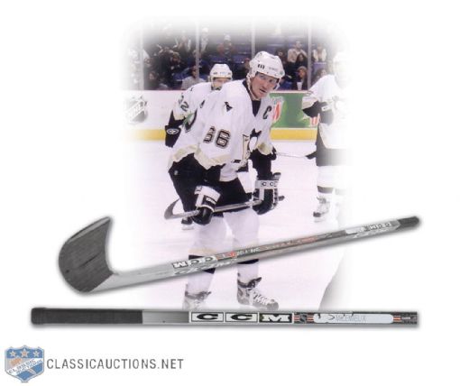 Mario Lemieux 2005-06 Pittsburgh Penguins Game-Used Stick