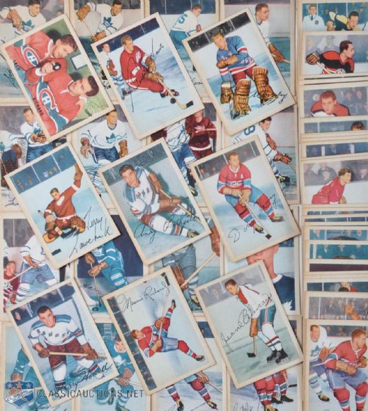 1953-54 Parkhurst Complete 100-Card Set