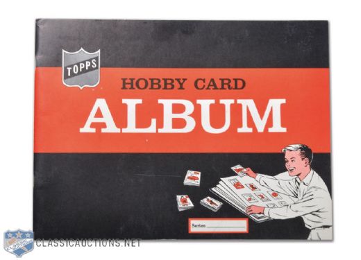 1960-61 Topps Hockey Card Album