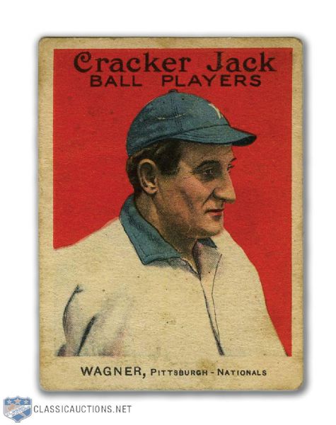 1915 E145 Cracker Jack #68 Honus Wagner