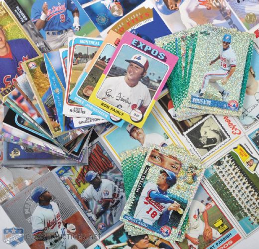 Montreal Expos Baseball Card Collection of 1,500+