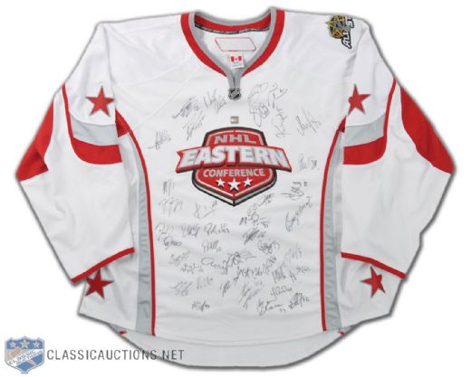 2007 NHL All-Star Game Jersey Autographed by 41, Including Crosby & Ovechkin