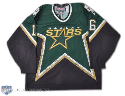 1999 Stanley Cup Champion Dallas Stars Team-Signed Brett Hull Jersey