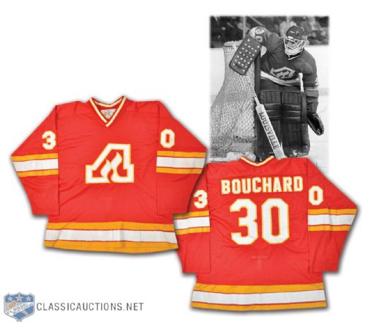 Circa 1979 Dan Bouchard Game-Worn Atlanta Flames Jersey