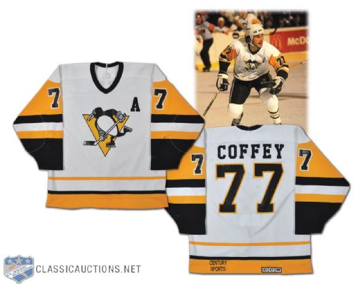 1988-89 Paul Coffey Game-Worn Pittsburg Penguins Jersey