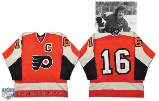 Bobby Clarke 1976-77 Philadelphia Flyers Game-Worn Jersey
