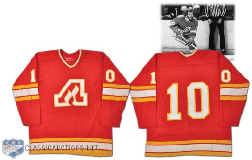 Bill Clement 1975-76 Atlanta Flames Game-Worn Jersey