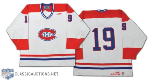 Marko Kiprusoff 1995-96 AHL Fredericton Canadiens Game-Worn Jersey