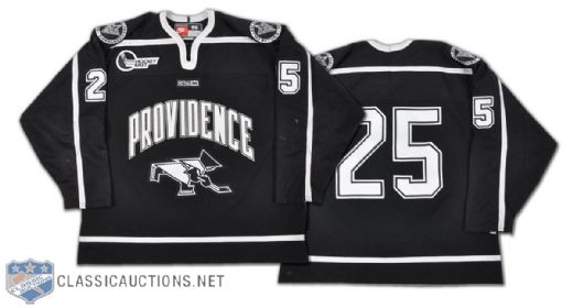 David Carpentier Early-2000s Providence College Game-Worn Jersey