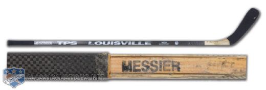 Mark Messier 1996 New York Rangers Louisville Game-Used Stick