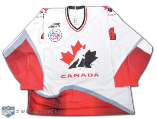 Scott Stevens Team Canada 1996 World Cup of Hockey Game-Worn Jersey