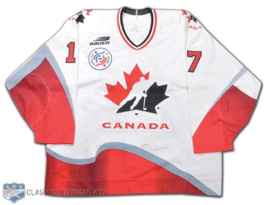 Rod BrindAmour Team Canada 1996 World Cup of Hockey Game-Worn Jersey