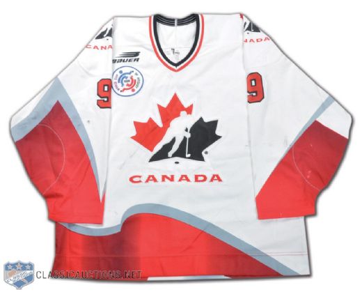 Adam Graves Team Canada 1996 World Cup of Hockey Game-Worn Jersey