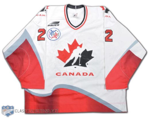 Claude Lemieux Team Canada 1996 World Cup of Hockey Game-Worn Jersey