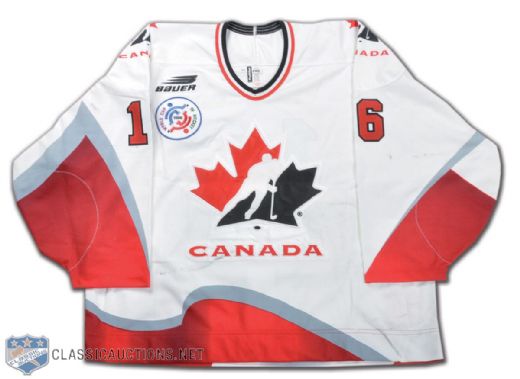 Pat Verbeek Team Canada 1996 World Cup of Hockey Pre-Tournament Game-Worn Jersey