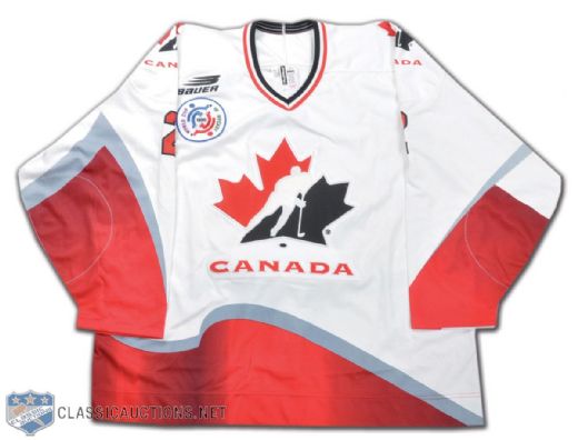 Al MacInnis Team Canada 1996 World Cup of Hockey Pre-Tournament Game-Issued Jersey