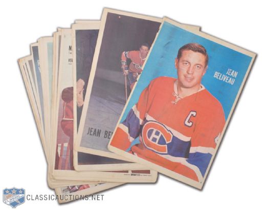1960s "Sport Images" NHL Stars & Players Poster Collection of 98