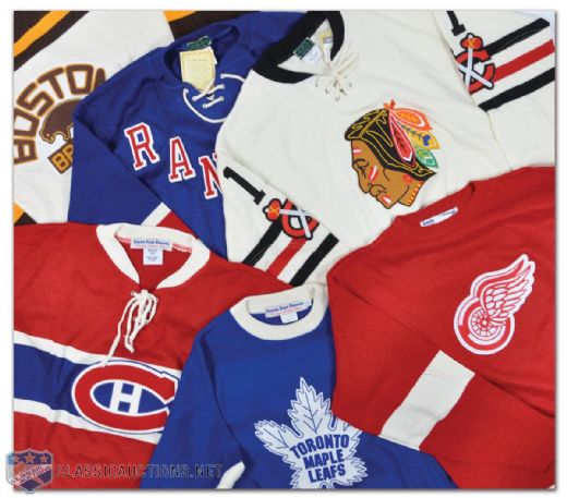 NHL Heritage Jersey Collection of 12