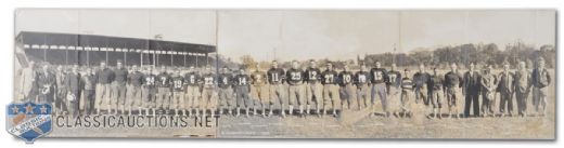 1933 CFL Ottawa Rough Riders Panoramic Team Photo (8" x 33")