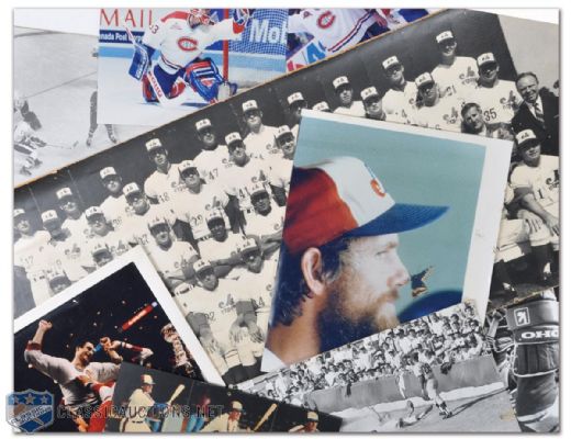 Denis Brodeur Baseball & Hockey Oversized Photos Collection