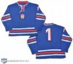 Vladimir Dzurillas Team Czechoslovakia Game-Worn Jersey